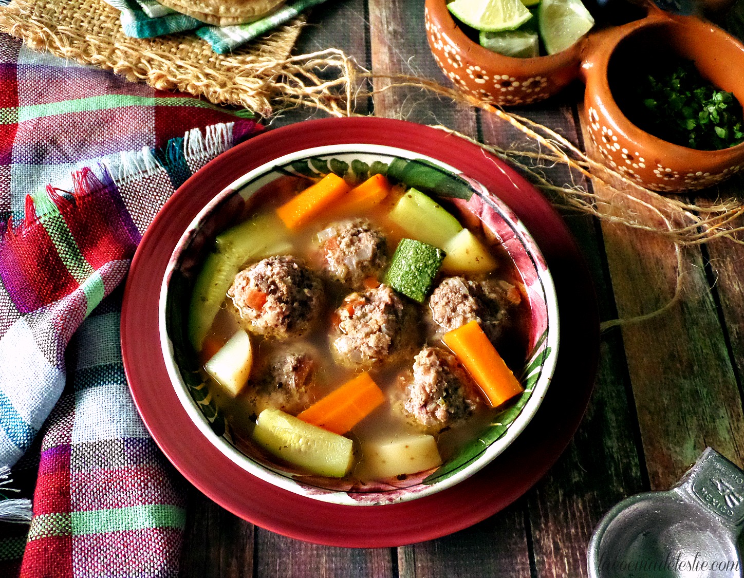 Comfort Food Classics Albóndigas en Caldo (Mexican Meatball Soup) La