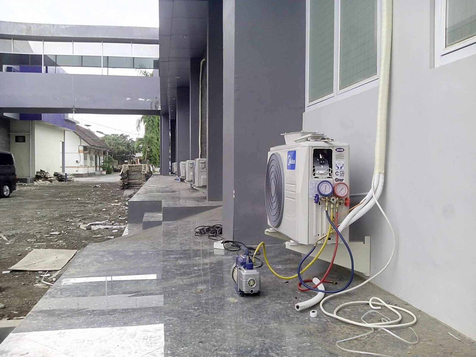 Cara Pemasangan Unit AC Split Yang Baik Dan Benar, Tips Service AC