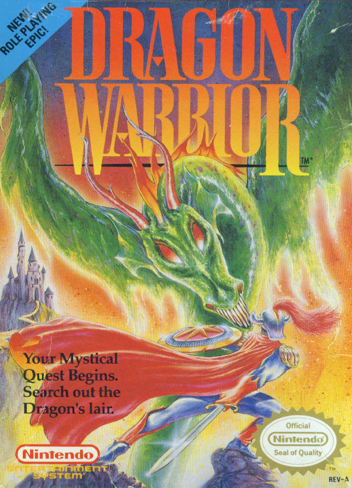 AMERICAN WARGAMERS ASSOCIATION: Dragon Warrior for NES Review