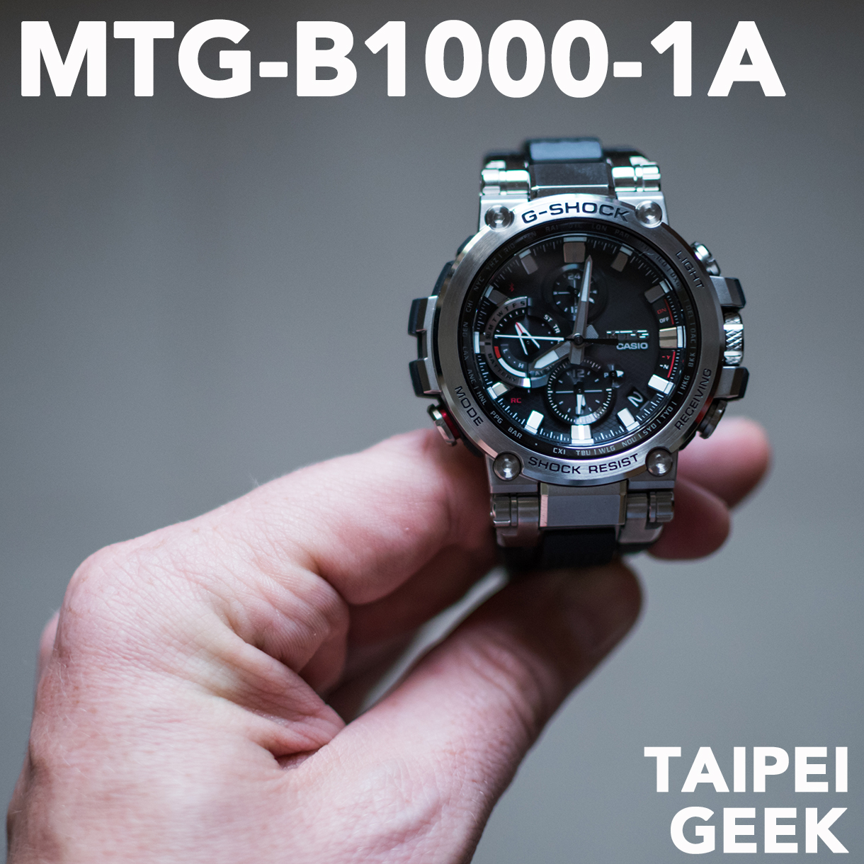 G-Shock MTG-B1000-1A | TAIPEI GEEK