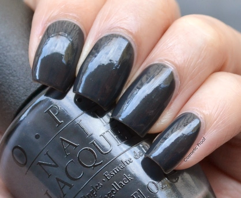 OPI 50 Shades of Grey Colletion Swatches Review Dark Side of the Mood