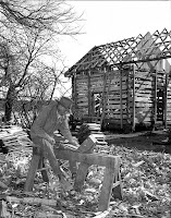 Demonstration of making cypress shingles Kerrville Texas Demonstration of making cypress shingles Kerrville Texas