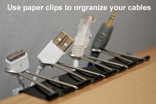 How to Organize Your Cables
