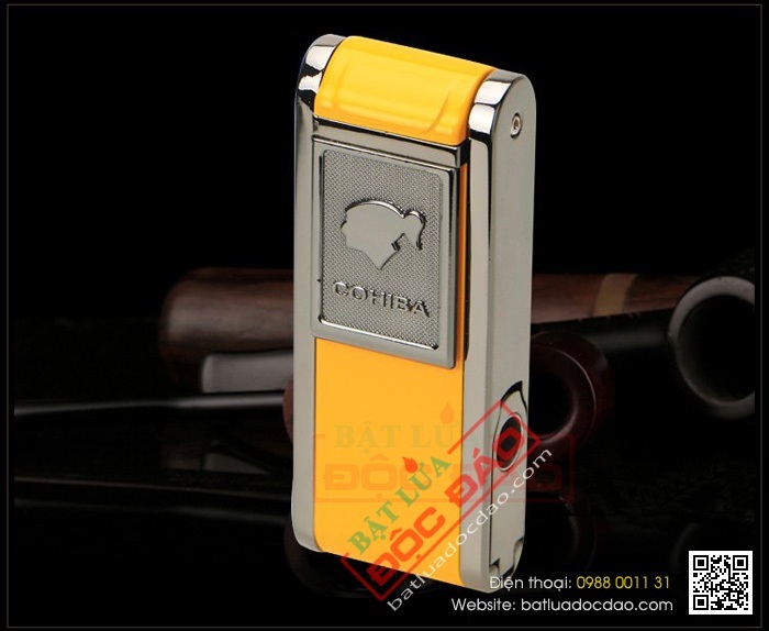 Chuyên bán bật lửa khò, bật lửa Cohiba chính hãng Bat-lua-kho-hut-xi-ga-cigar