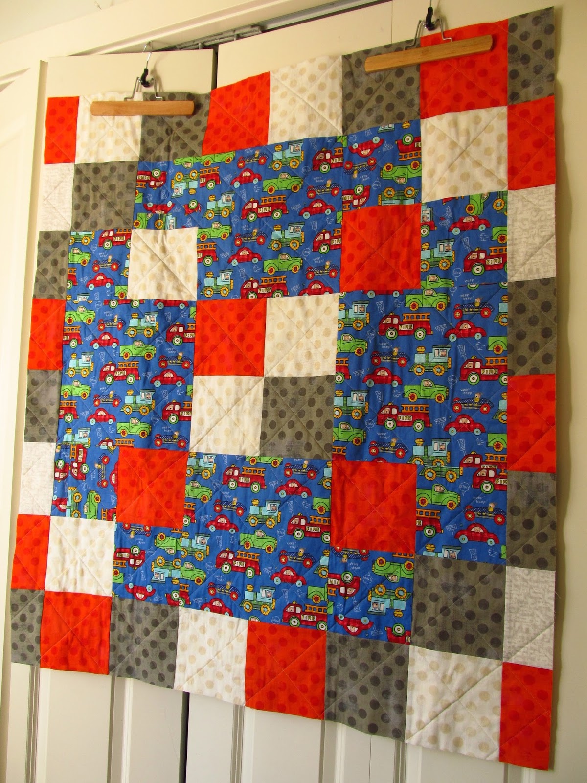 Crazy Victoriana crazy for quilts Baby Quilt Binding, Block Arranging, Barbara Brackman's
