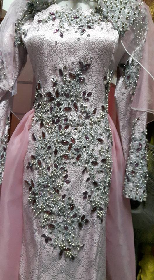 Butik Julita Anje baju pink pengantin