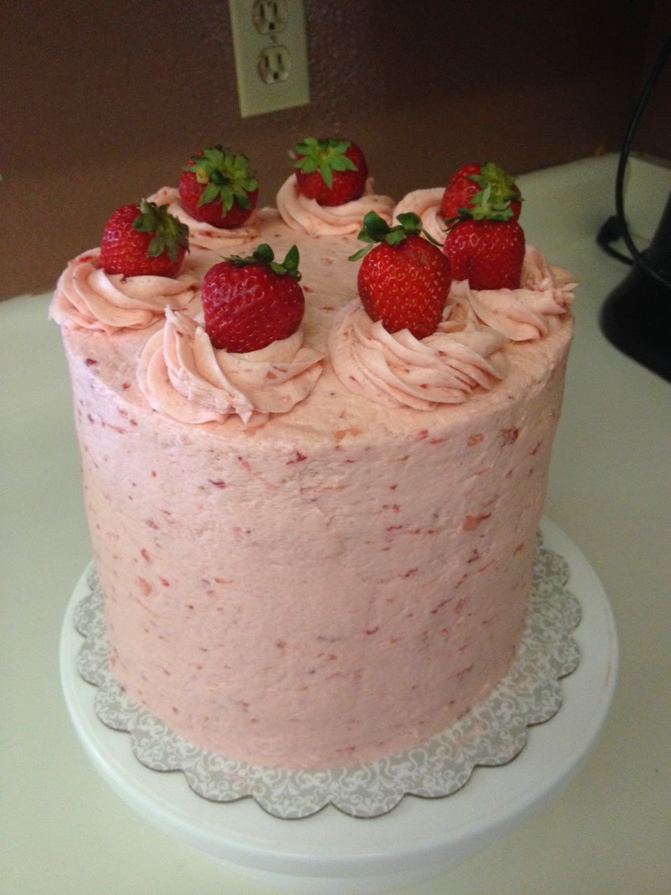 Oven Delights: Strawberry Mousse Cake