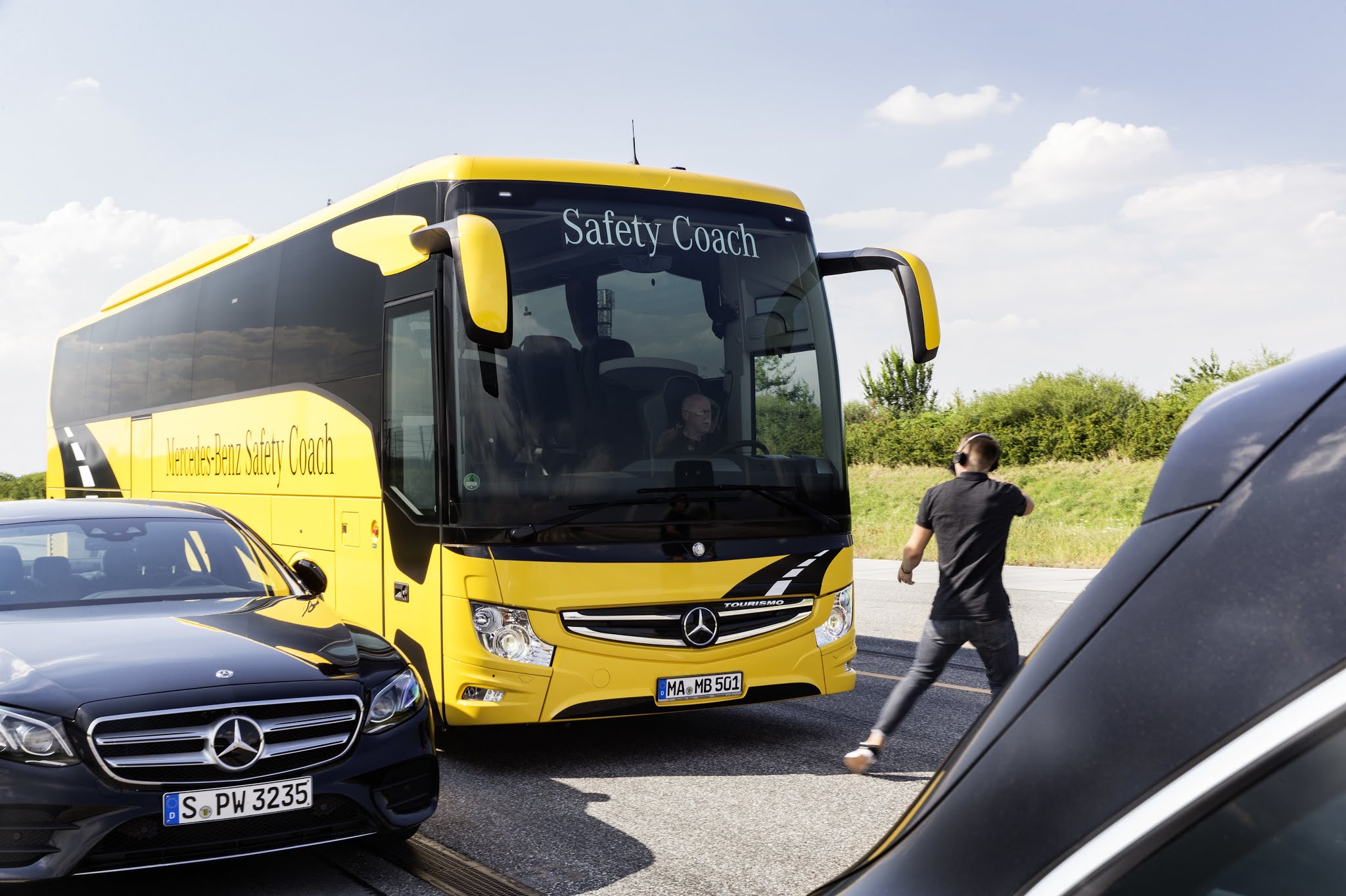 Mercedes Benz Tourismo Safety Coach