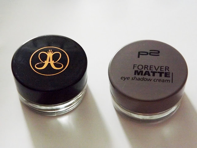 Dupe Anastasia Beverly Hills Dipbrow Pomade taupe Forever Matte Eyeshadow Cream in 005 just right