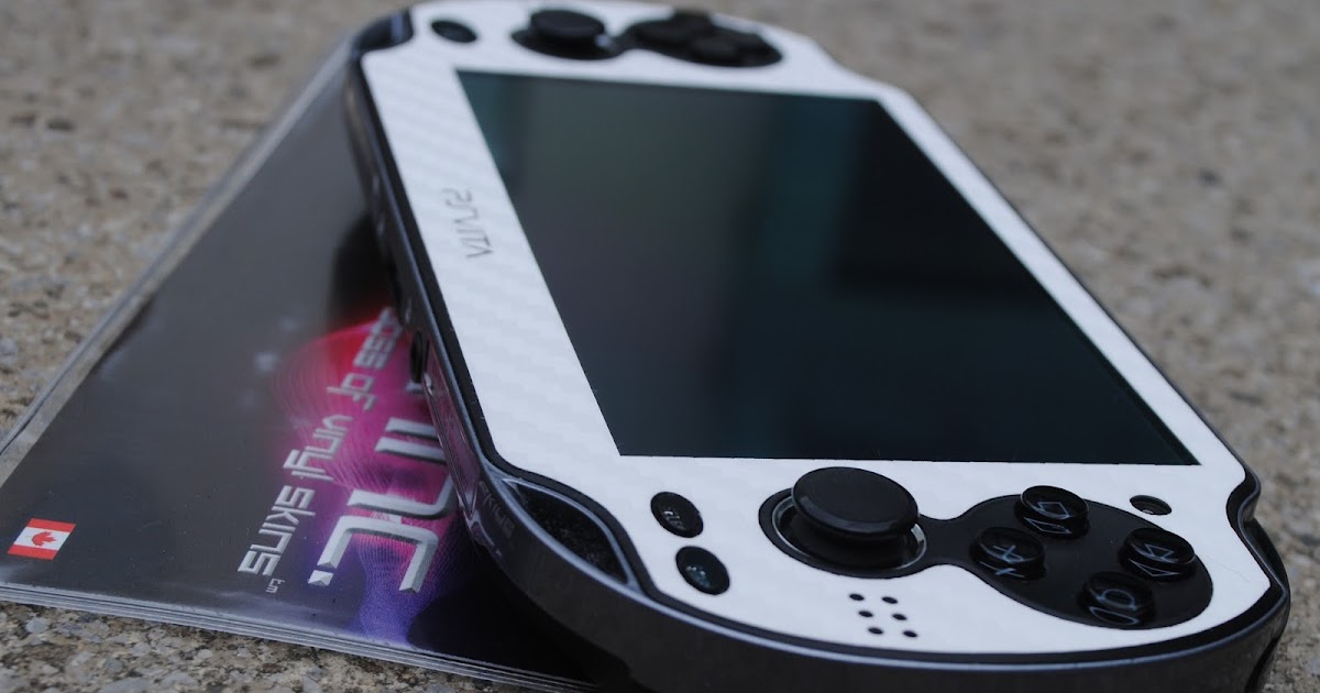 DBrand Carbon Fibre PS Vita Skin Review PS Vita Hub Playstation