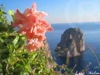 foto dei faraglioni di Capri