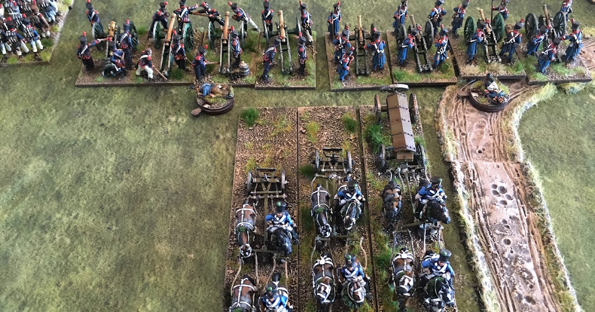 With Pyjamas through a whiff of grapeshot! French Foot artillery