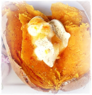 baked sweet potato