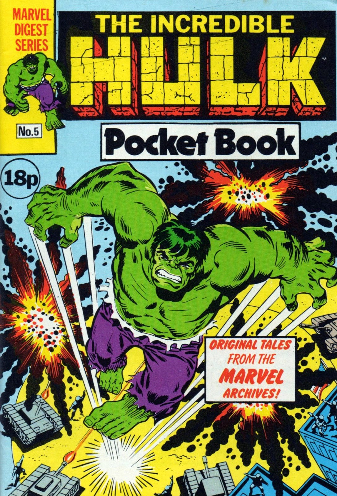 CRIVENS! COMICS & STUFF! THE COMPLETE INCREDIBLE HULK POCKET BOOK