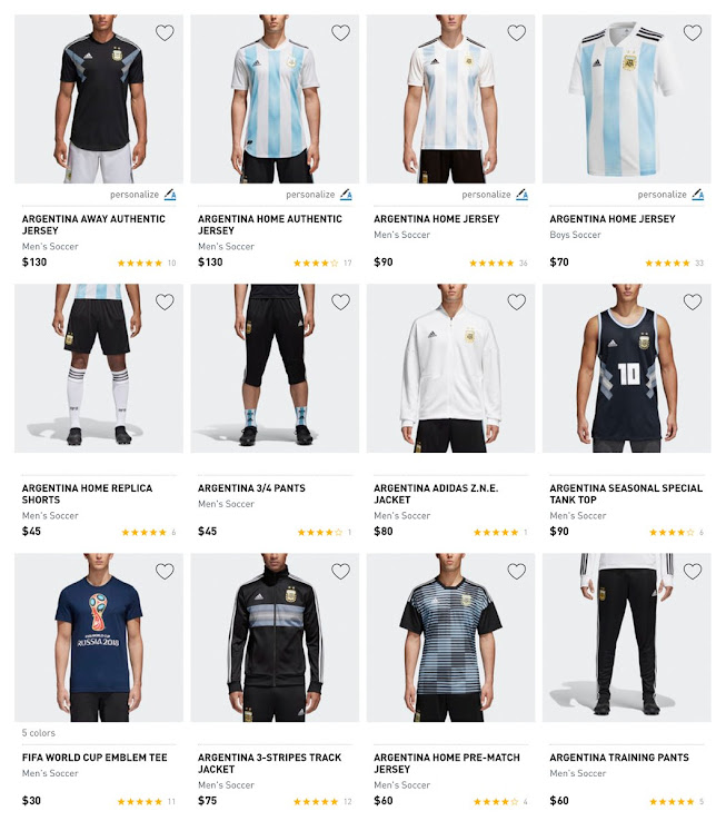 euro 2018 adidas kits