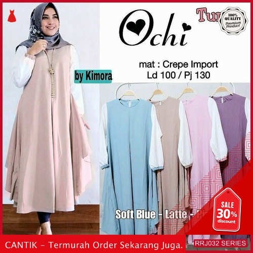 Jual RRJ032A149 Atasan Muslim Wanita Ochi Tunik Sk BMGShop