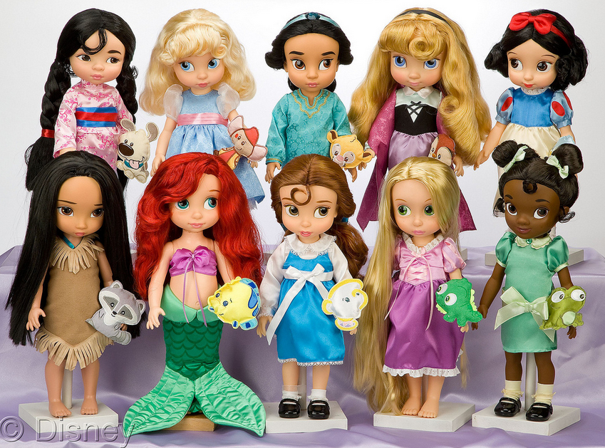 bambole delle principesse disney