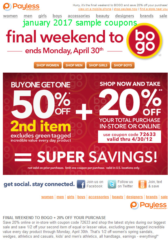 shoe show coupon 2021