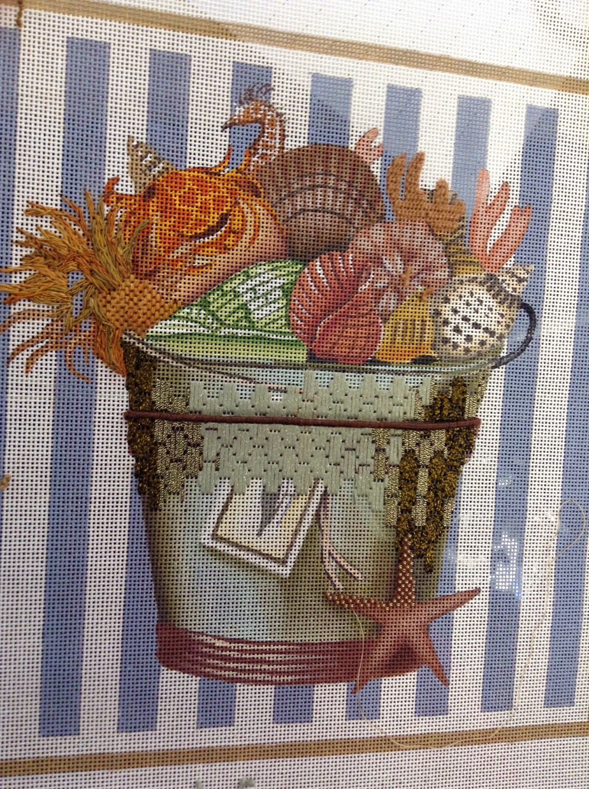 Stitch & Play with Needlepoint Tool Time