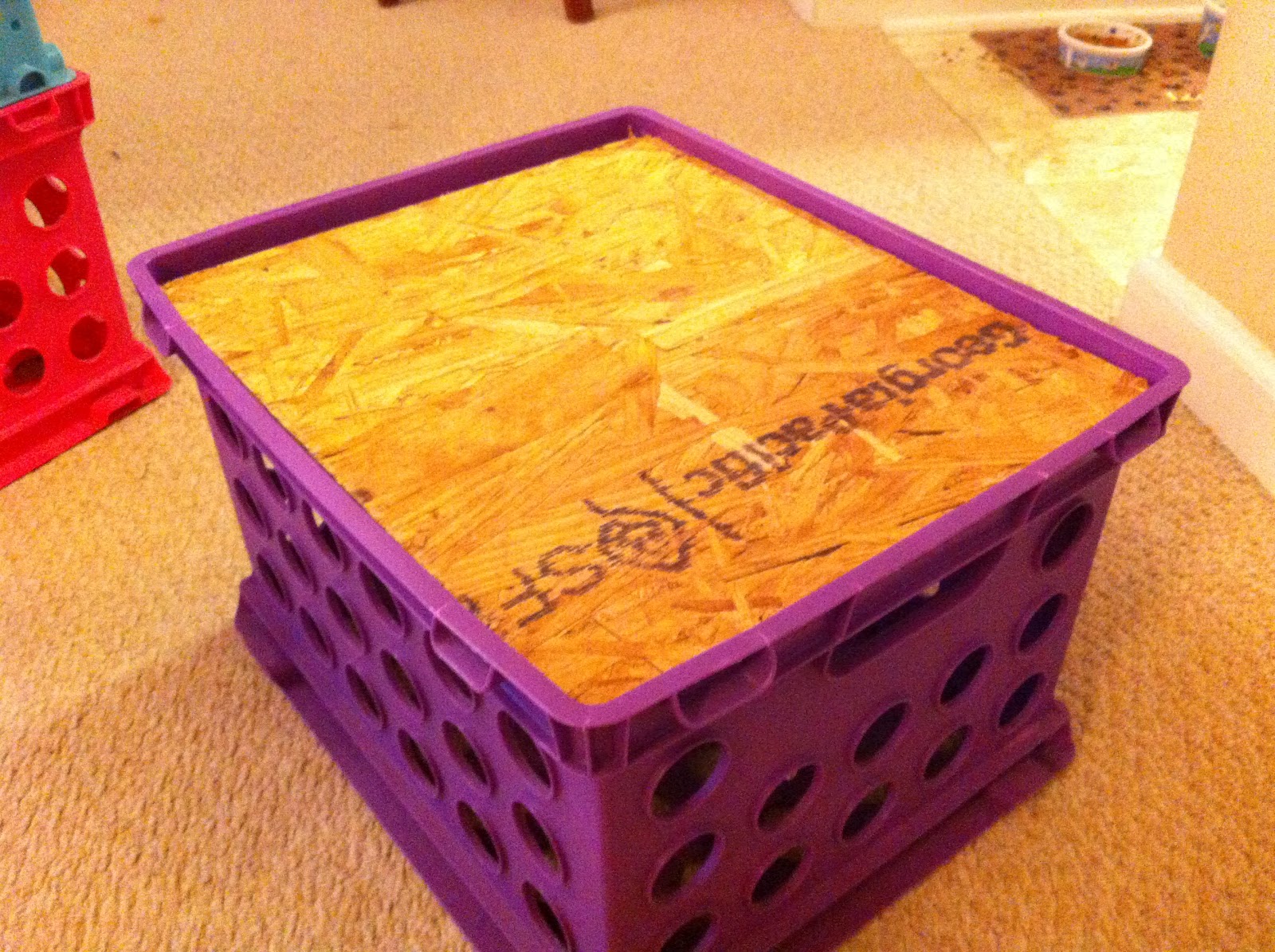 1st Grade in Wilmington Milk Crate Seats