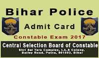 csbc.bih.nic.in admit card 2017 for Constable Exam csbc.bih.nic.in admit card 2017 - Bihar Police Constable Admit Card downlaod