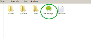 Install Android Software Development kit