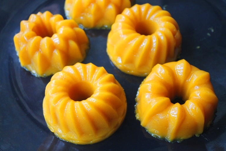 Mango Jelly Recipe Mango Agar Agar Pudding Recipe Yummy Tummy