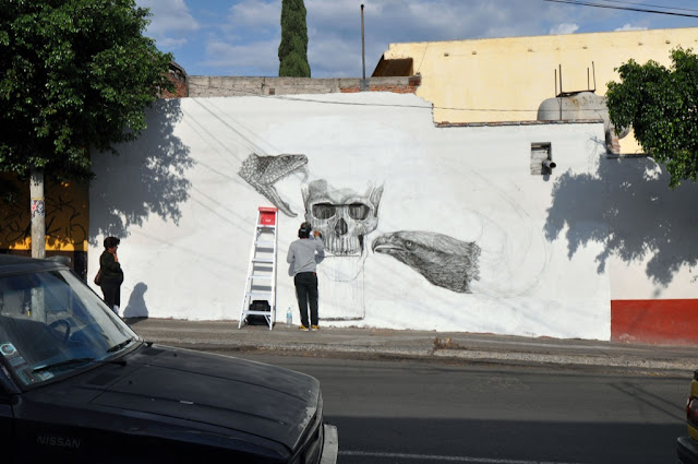 Street Art By Alexis Diaz For Board Dripper In Queretaro, Mexico. 3