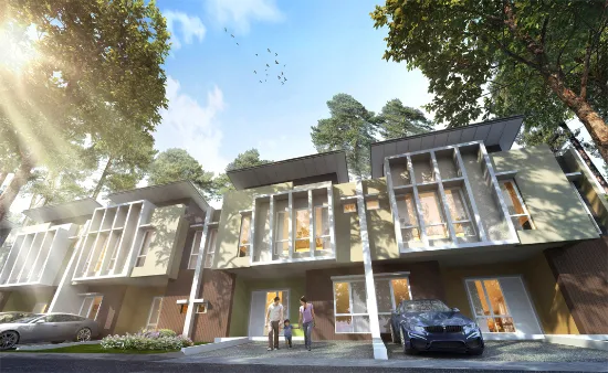 Lingkar Warna Denah Rumah Minimalis Ukuran 9x12 Meter 3 Kamar