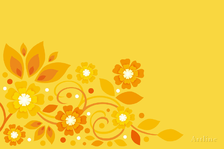 Artline : Feel The Creation!: Floral Vector Background Hd 1200x800