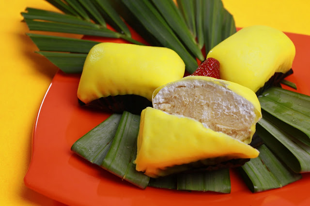pancake durian dan daging durian beku kupas medan