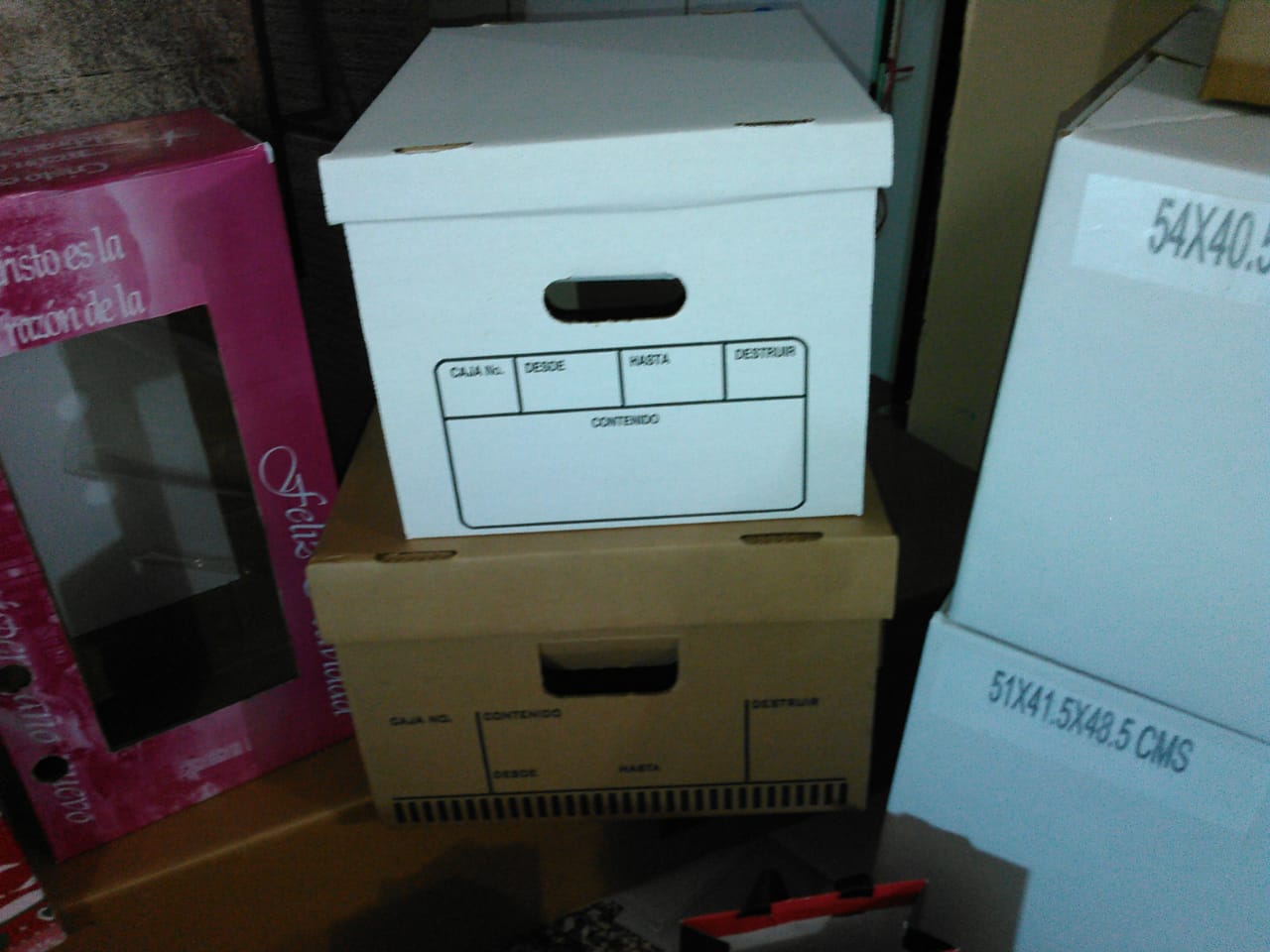 BOX-ENGINEERING: VENTA DE CAJAS PARA ARCHIVO, MEDIO ARCHIVO Y ARCHIVO