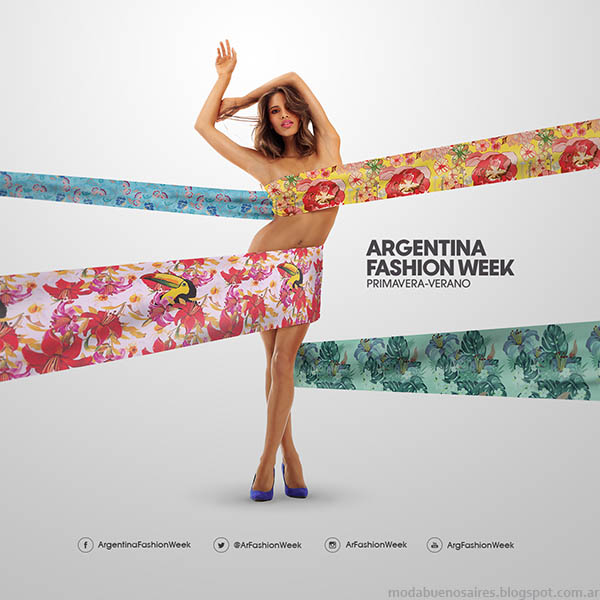 Argentina Fashion Week primavera verano 2015. Moda primavera verano 2015.