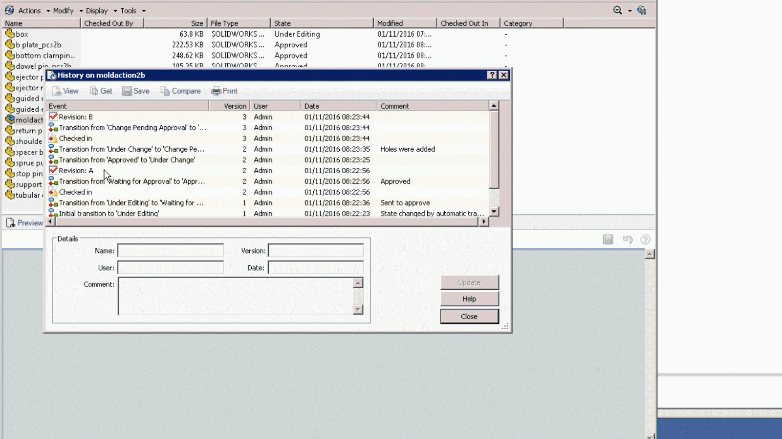 Systematics SolidBlog חידושים ושיפורים ב SOLIDWORKS PDM 2017