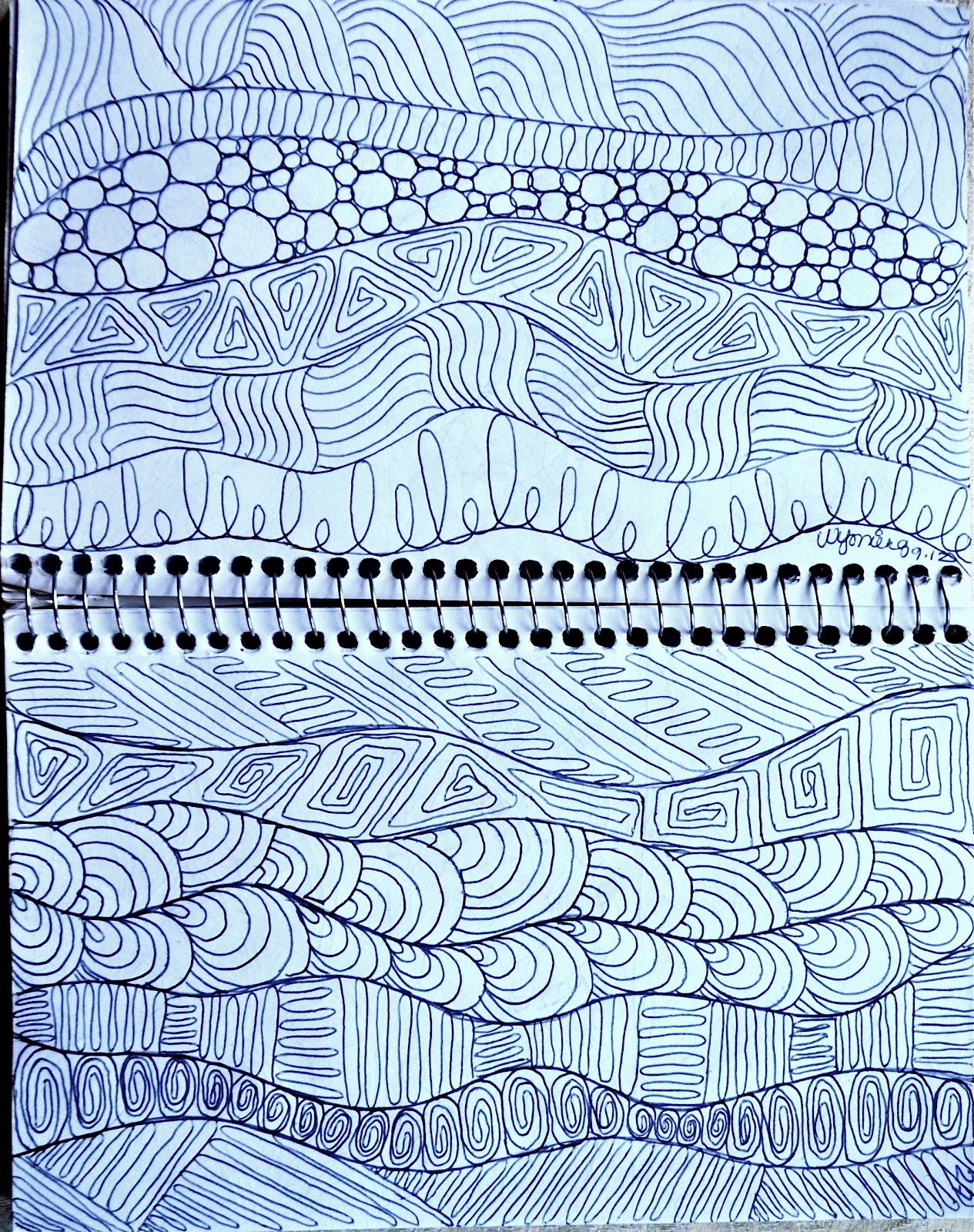 LuAnn Kessi Sketch Book......Background Fillers