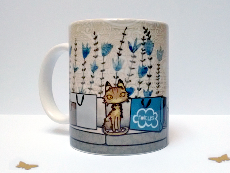 taza personalizada | custom mug | foltys vs Laura - handmade with love