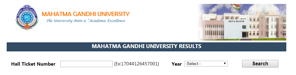 Mahatma Gandhi University Degree Results