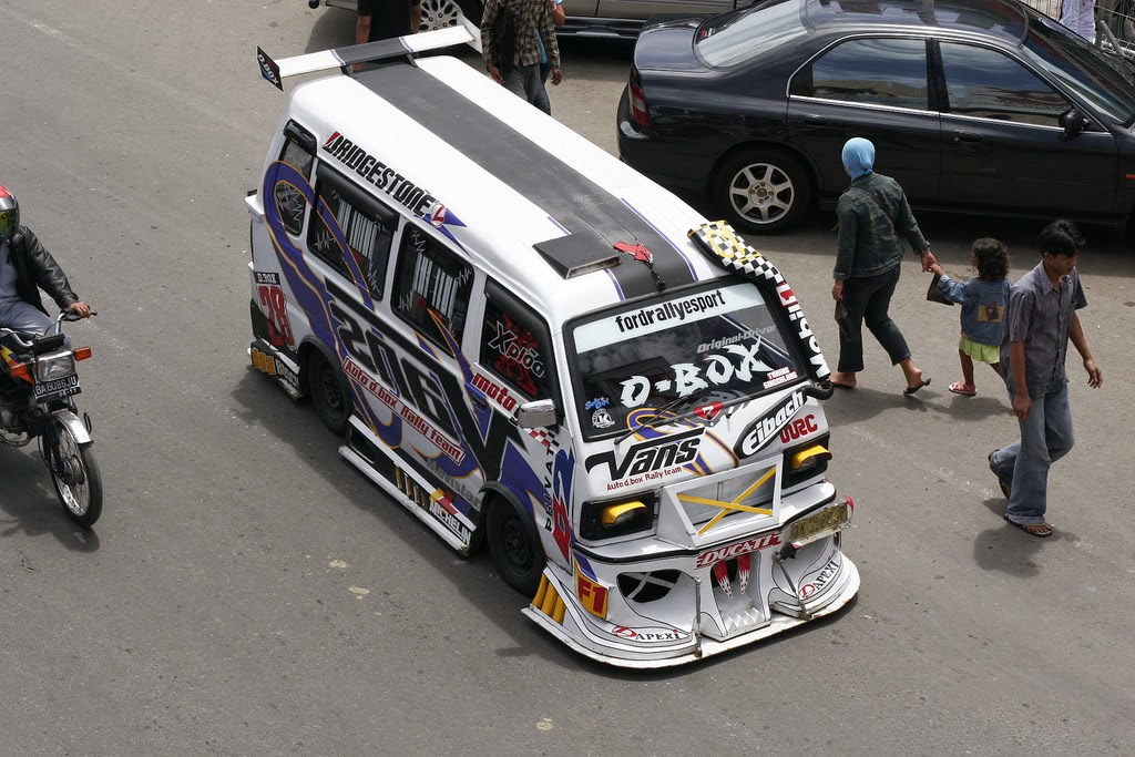 Mobil Angkot Dimodifikasi Tambah Keren Konsep 2019  Foto 
