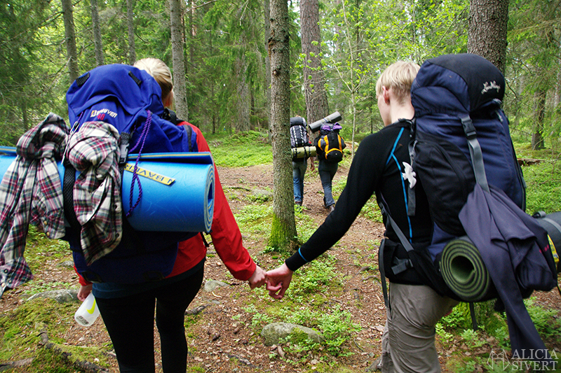 Vandra längsmed Roslagsleden, foto av Alicia Sivertsson.