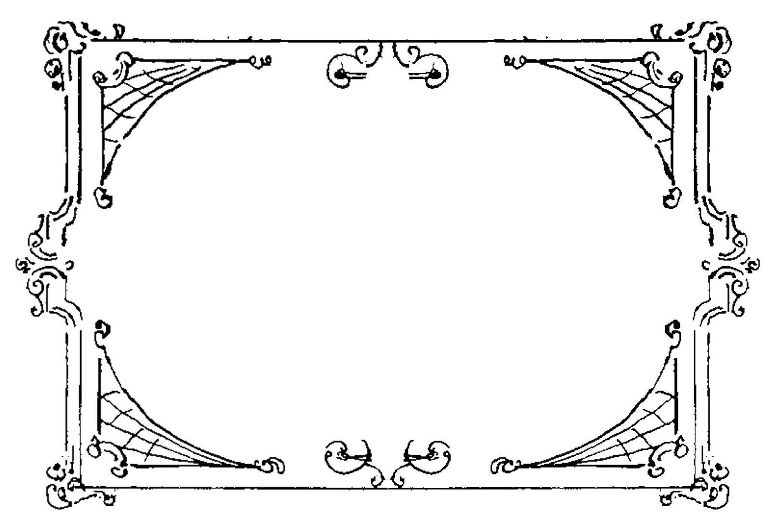 The Graphics Monarch Free Border Scrapbooking Craft Supply Design