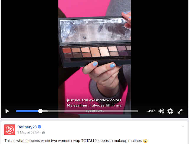 Refinery29's makeup swap video featuring one another's used makeup. Ugh.