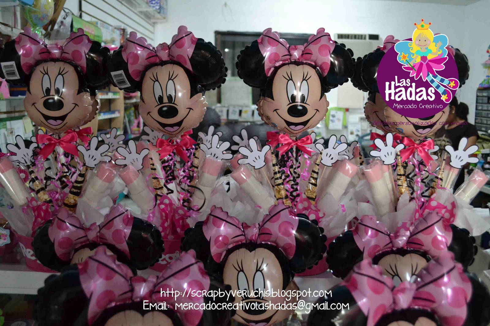 leninismo enfermedad limpiador Scrap by Veruchis: Fiesta Temática Minnie Mouse