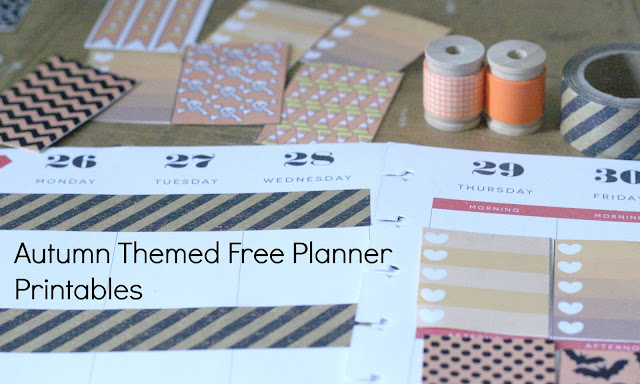 free fall planner printables