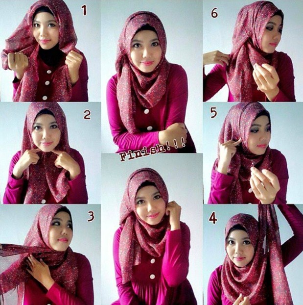Tutorial Hijab Syar Ih | tutorial hijab modern tanpa ninja terbaru 2016 Tutorial Hijab Syar Ih | tutorial hijab modern tanpa ninja terbaru 2016