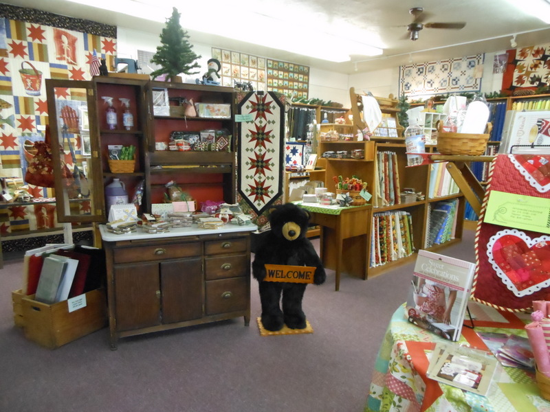 Mountain Delights My Local Quilt Shop, Bear Paw Quilts