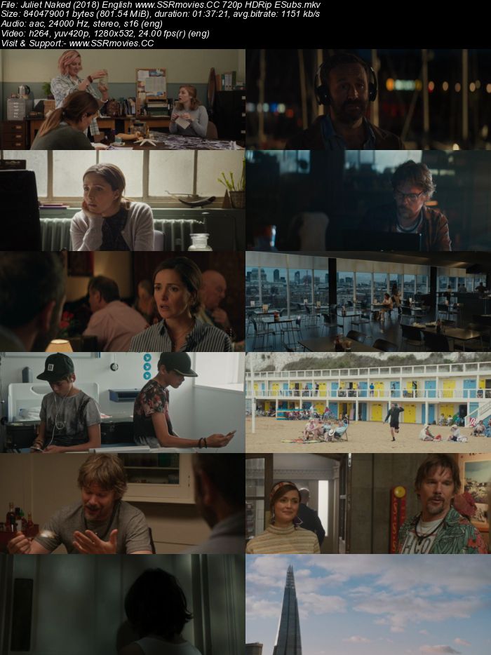 Juliet Naked (2018) English 720p  Full Movie Download