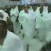 President Buhari running while performing Umrah in Makkah, Saudi Arabia