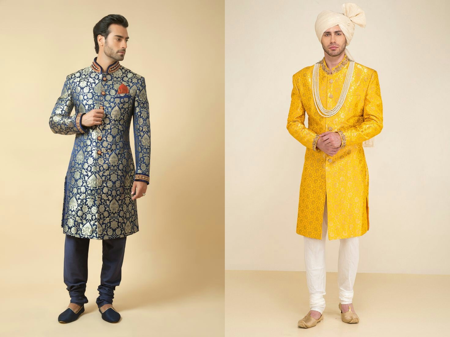 Latest Wedding Designer Sherwanis for groom || Styling Ideas | Bling ...