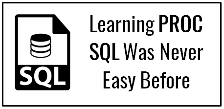 Proc SQL Tutorial