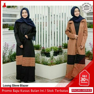 RRC263L49 Loong Sleve Blazer Wanita Terbaru BMGShop